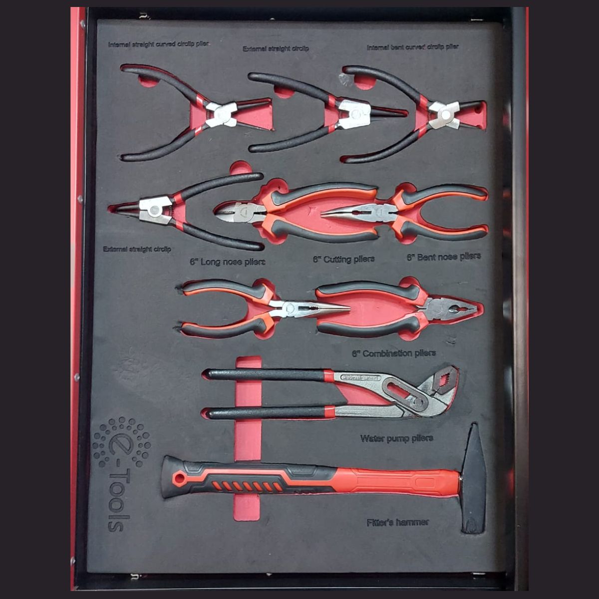 Carro Taller Con 7 Cajones 245 Piezas-Carro Taller-Multishop Uruguay