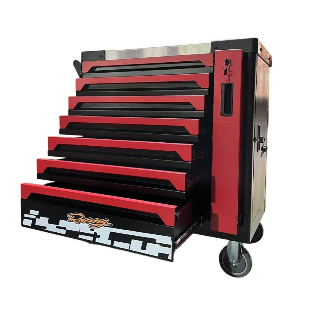 Carro Taller Con 7 Cajones 245 Piezas-Carro Taller-Multishop Uruguay