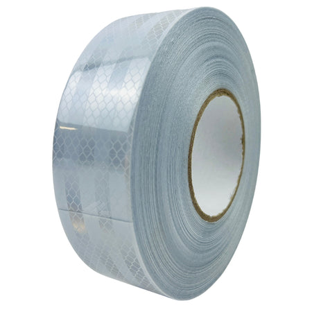 Cinta Reflectiva Blanca Rollo 5 cm x 45 mts-Cintas Reflectivas-Multishop Uruguay