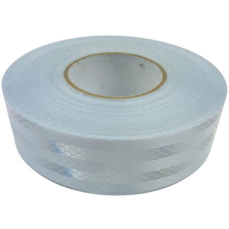 Cinta Reflectiva Blanca Rollo 5 cm x 45 mts-Cintas Reflectivas-Multishop Uruguay