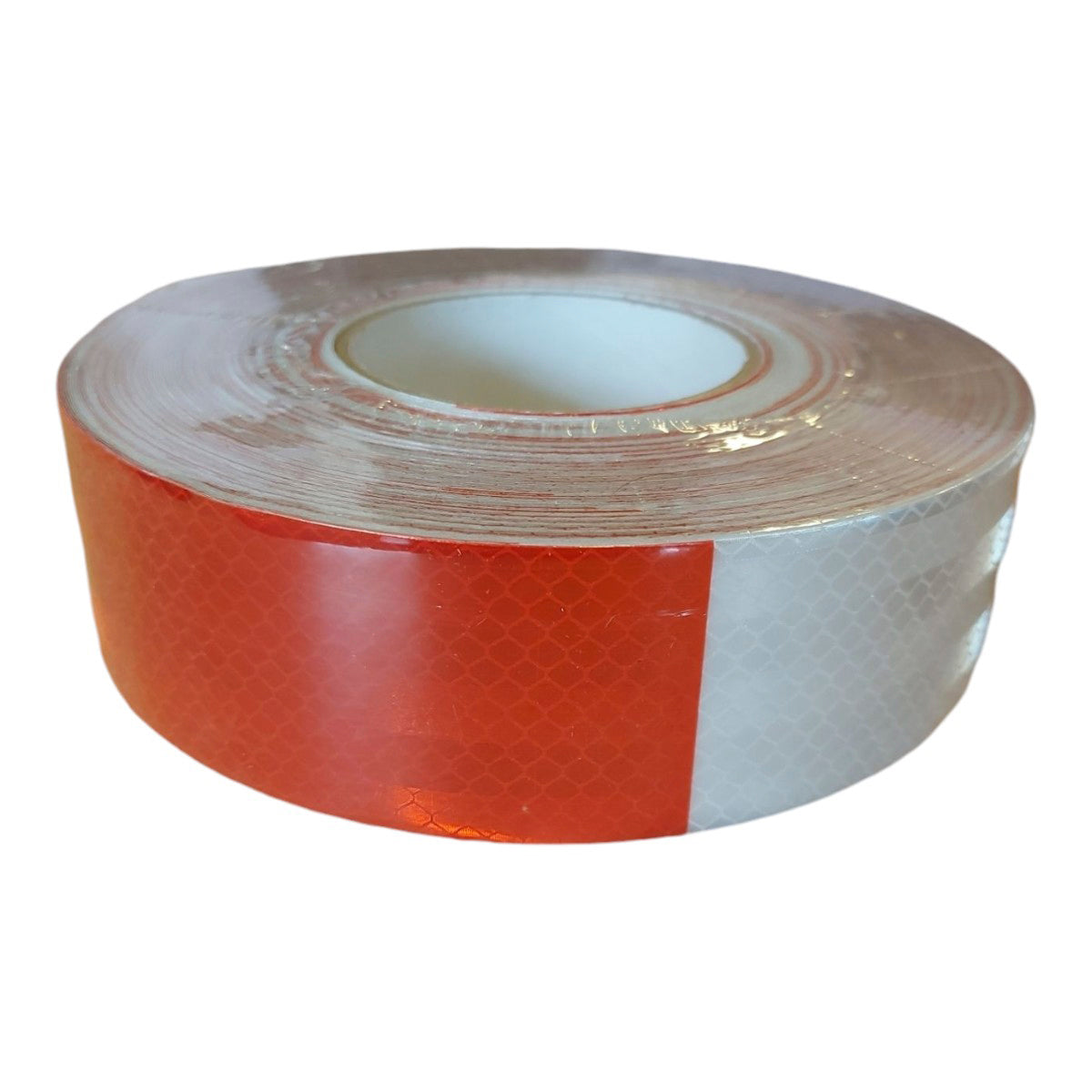 Cinta Reflectiva Roja/Blanca Rollo 5 cm x 45 mts-Accesorios-Multishop Uruguay