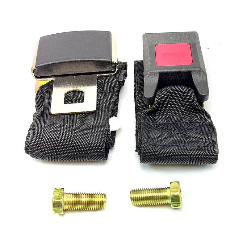 Cinto Cinturón de Seguridad 2 Puntas x2 Un-Cintos de Seguridad-Multishop Uruguay