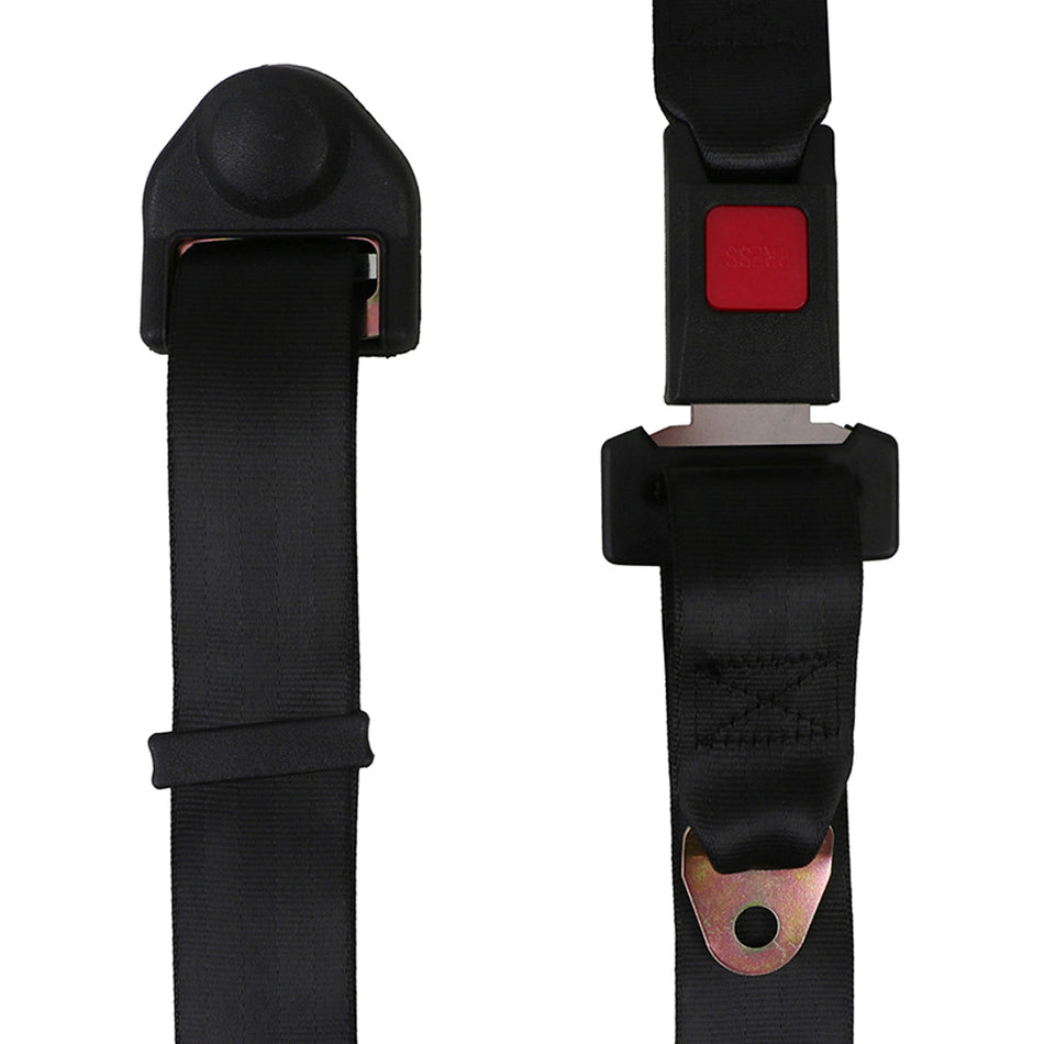 Cinto Cinturón de Seguridad 3 Puntas Auto Universal x2-Cintos de Seguridad-Multishop Uruguay