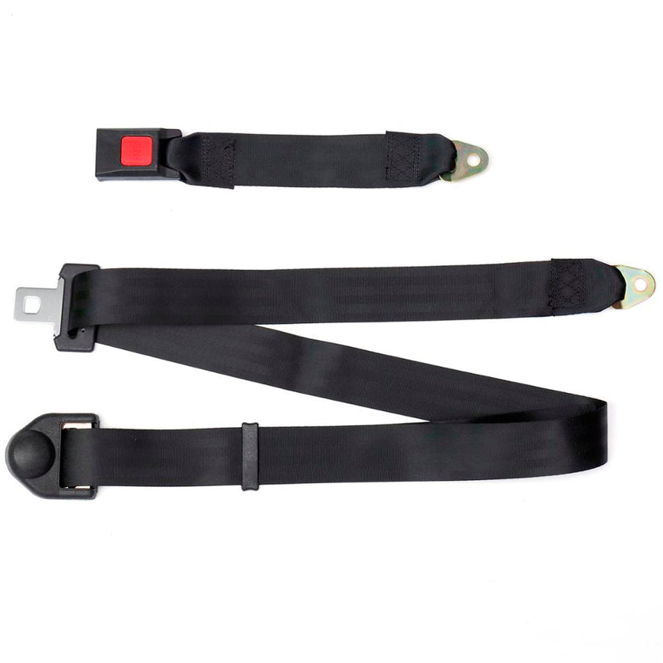 Cinto Cinturón de Seguridad 3 Puntas Auto Universal x2-Cintos de Seguridad-Multishop Uruguay