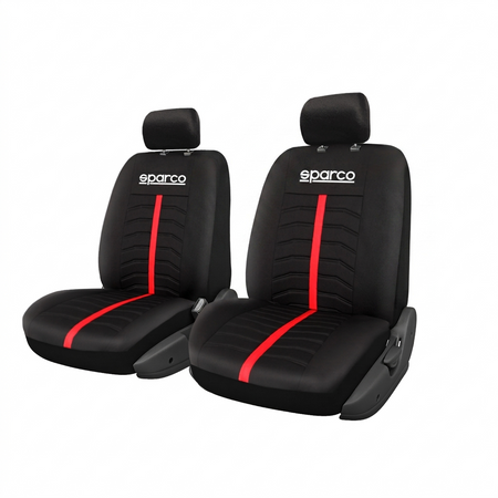 Combo Alfombras y Cubreasientos Pick Up Sparco Rojo-Combos Accesorios-Multishop Uruguay
