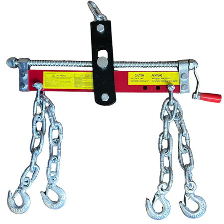 Combo Grúa Pluma Hidráulica 2T + Nivelador Motor 900 kg-Combos Herramientas-Multishop Uruguay