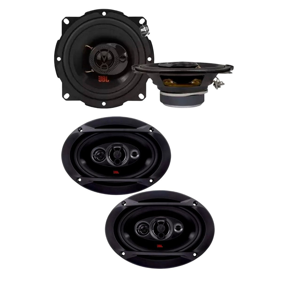 Combo Parlantes JBL 5 pulgadas + 6x9 Pulgadas-Combos Audio-Multishop Uruguay