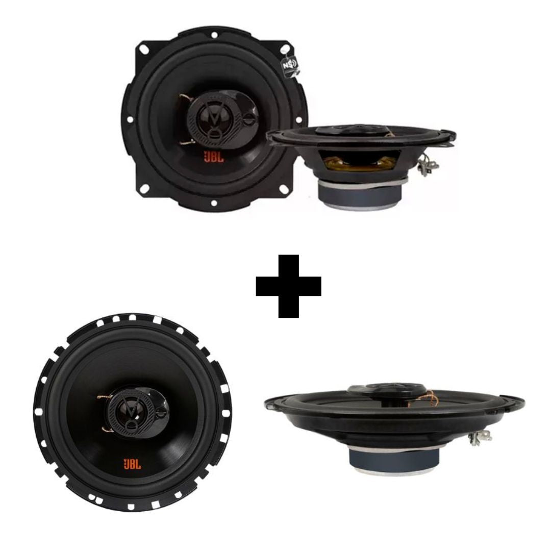 Combo Parlantes JBL 5 y 6 Pulgadas 55W RMS-Combos Audio-Multishop Uruguay