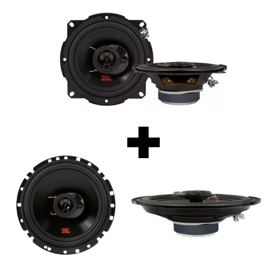 Combo Parlantes JBL 5 y 6 Pulgadas 55W RMS-Combos Audio-Multishop Uruguay