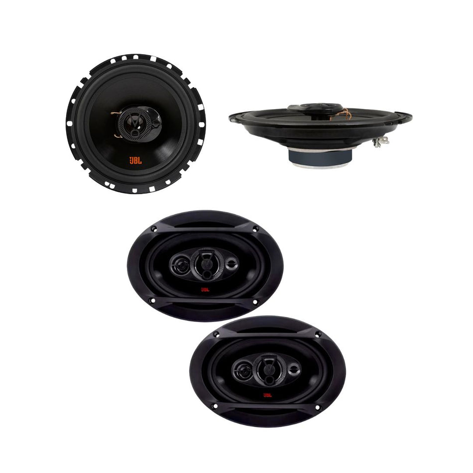 Combo Parlantes JBL 6 Pulgadas + 6x9 Pulgadas-Combos Audio-Multishop Uruguay