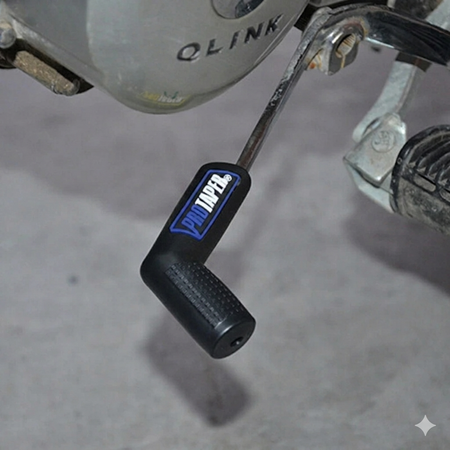 Combo Puños + Posapie + Protectores Protaper Azul-Combos Motos-Multishop Uruguay