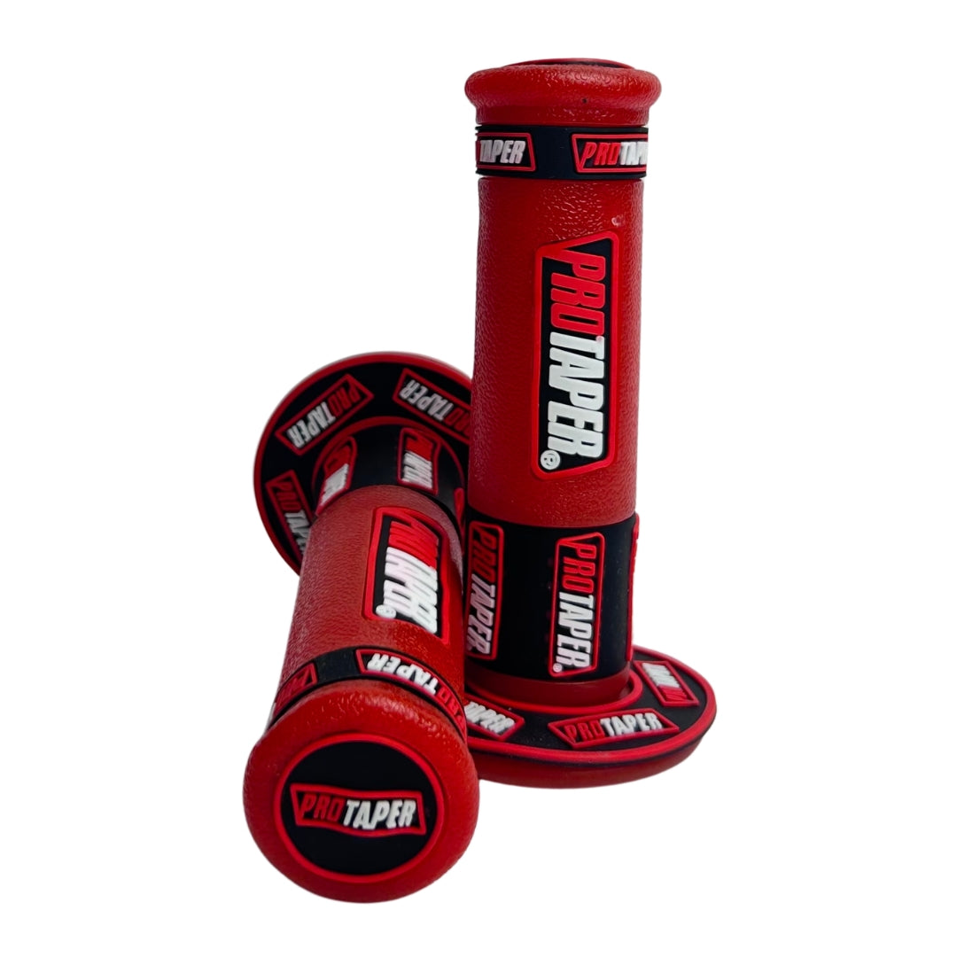 Combo Puños + Posapie + Protectores Protaper Roja-Combos Motos-Multishop Uruguay