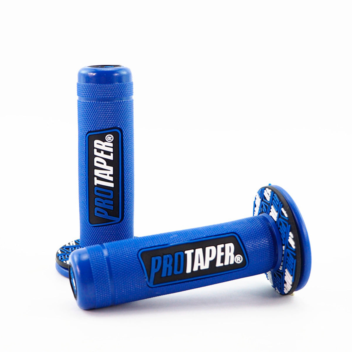 Combo Puños + Posapies Protaper Azul + 2 Lámparas T10 24 Led-Combos Motos-Multishop Uruguay