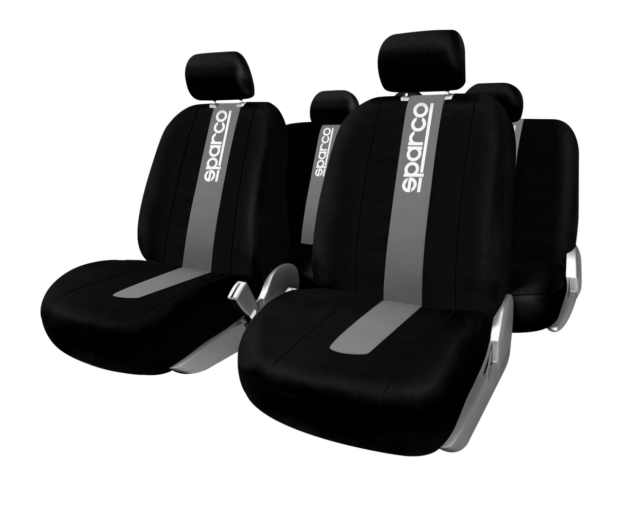Combo Sparco - Alfombras + Cubreasientos + Cubrevolante Universal-Combos Accesorios-Multishop Uruguay