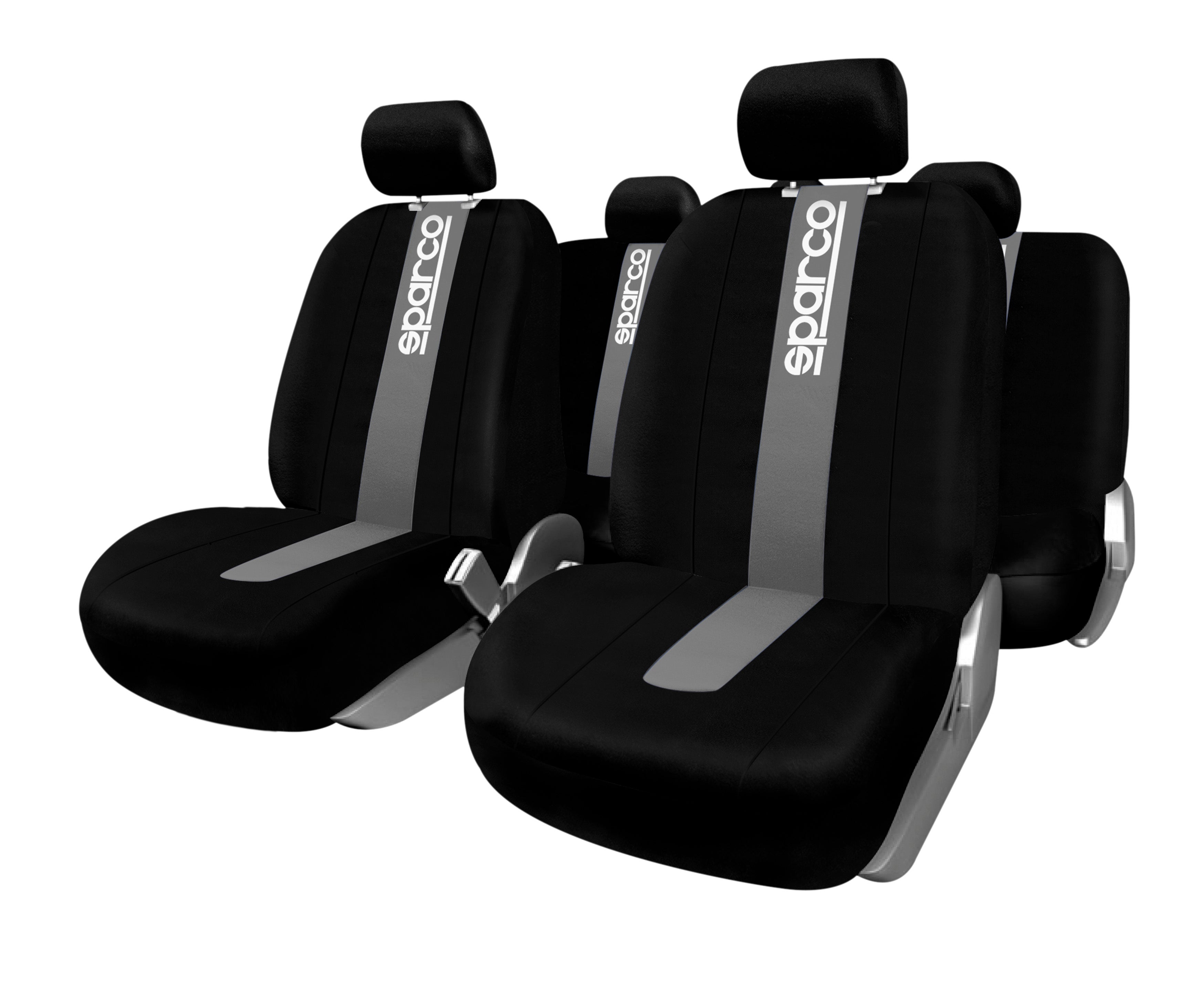 Combo Sparco - Alfombras + Cubreasientos + Cubrevolante Universal-Combos Accesorios-Multishop Uruguay