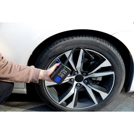 Compresor de Aire Portátil Sparco Digital Inalámbrico 150 PSI-Infladores-Multishop Uruguay