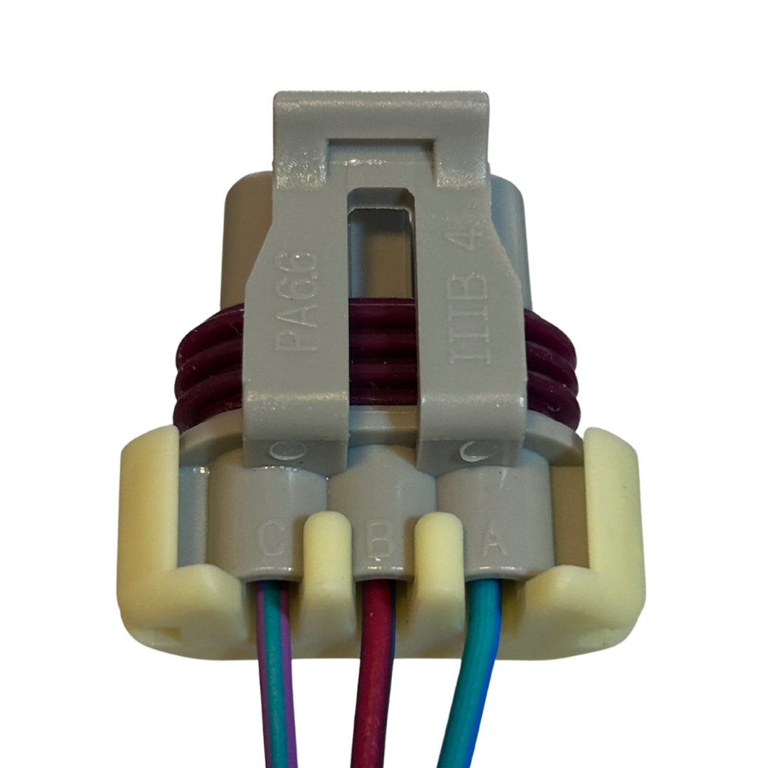 Conector Bobina Encendido Chevrolet Fiat 3 Pines-Enchufes-Multishop Uruguay