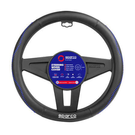 Cubre Volante Sparco Deportivo 38 cm Universal-Cubrevolantes-Multishop Uruguay