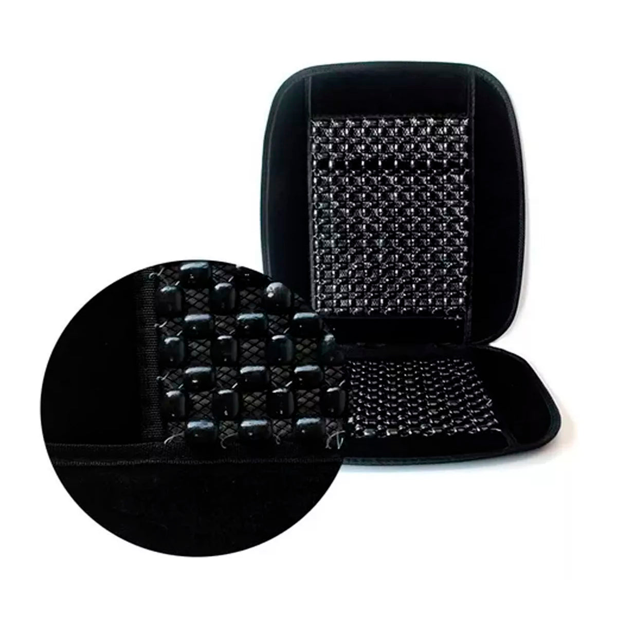 Cubreasiento para auto de Bolitas De Madera-Cubreasientos Universales-Multishop Uruguay
