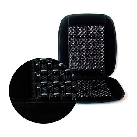 Cubreasiento para auto de Bolitas De Madera-Cubreasientos Universales-Multishop Uruguay