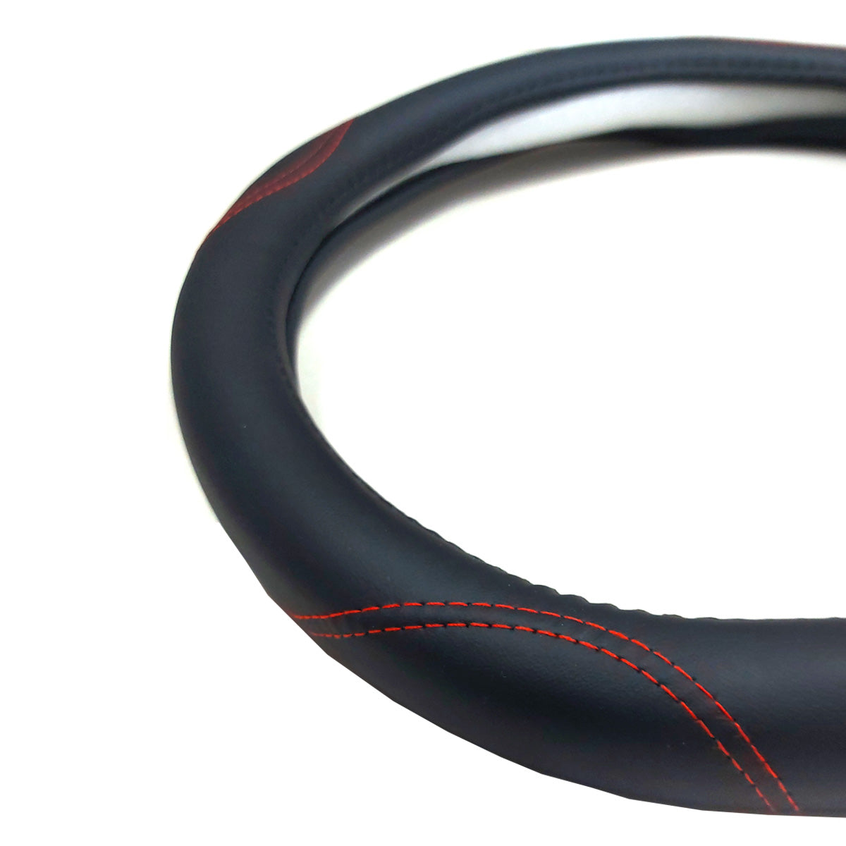 Cubrevolante Base Plana Costura Roja-Cubrevolantes-Multishop Uruguay