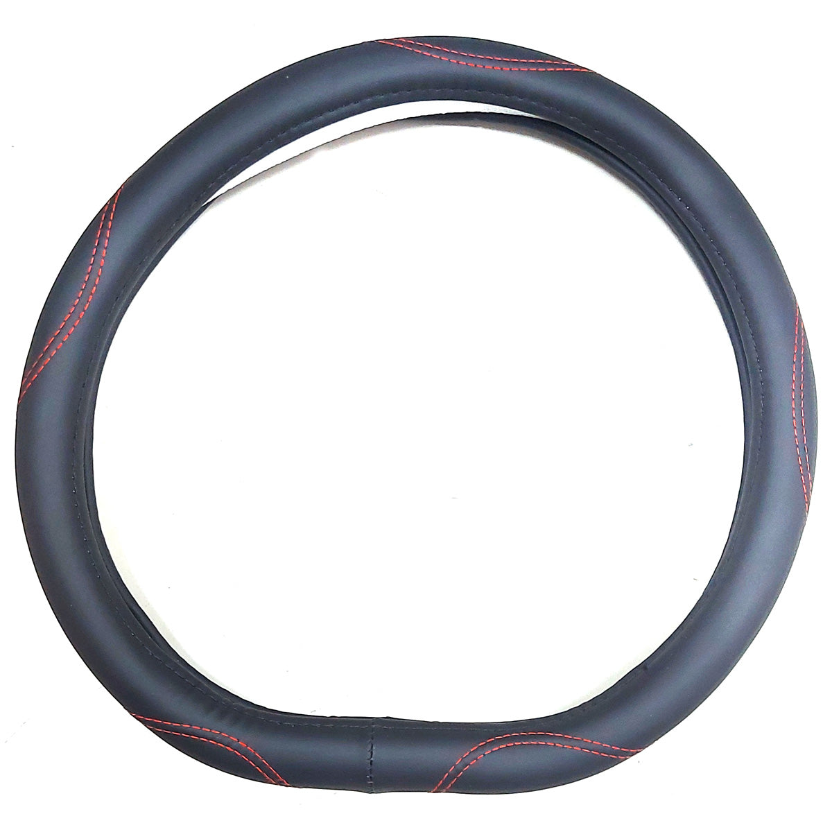 Cubrevolante Base Plana Costura Roja-Cubrevolantes-Multishop Uruguay