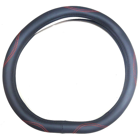 Cubrevolante Base Plana Costura Roja-Cubrevolantes-Multishop Uruguay