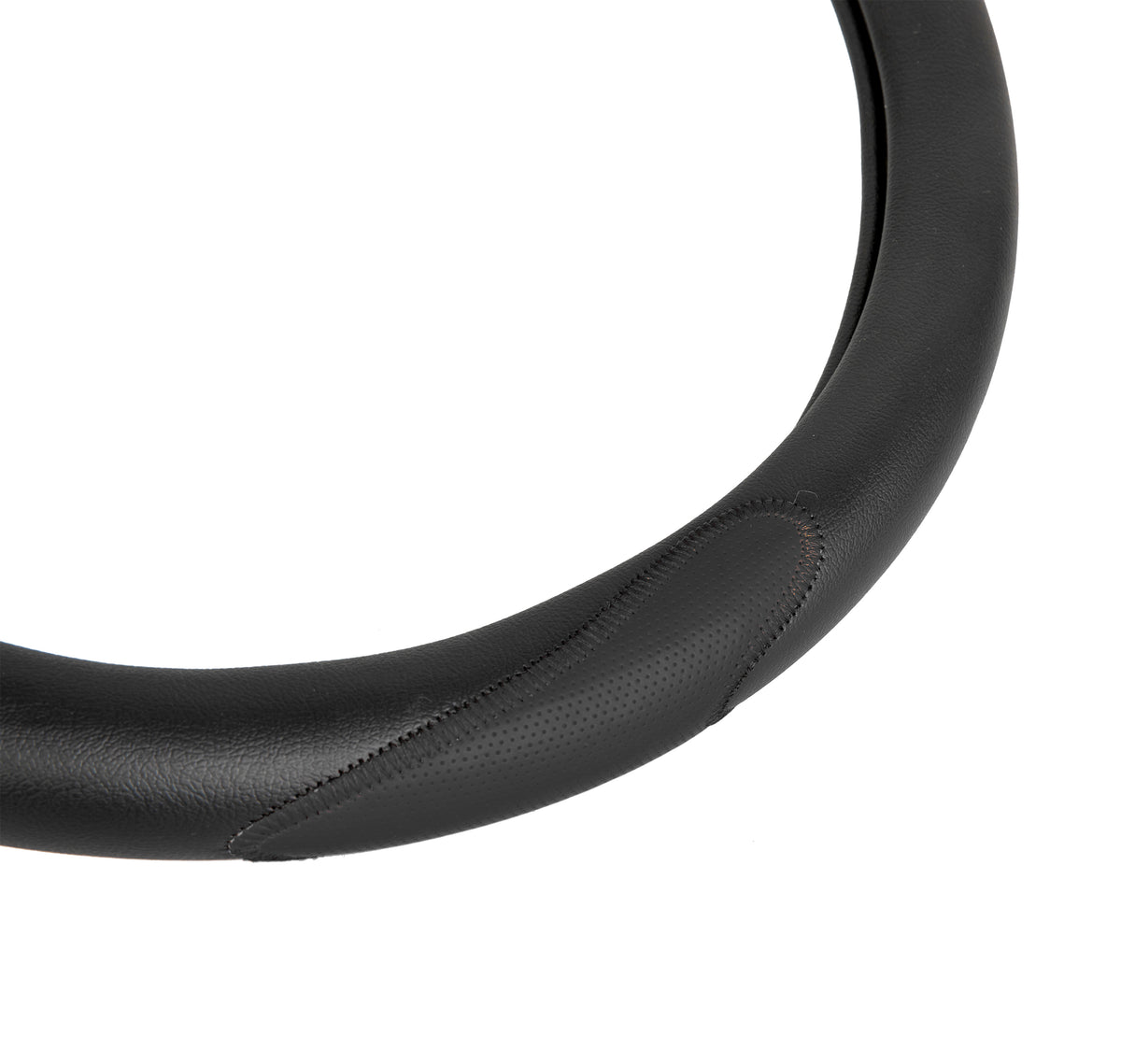 Cubrevolante Sparco Negro 38 cm + Almohadillas de Cinturón-Cubrevolantes-Multishop Uruguay