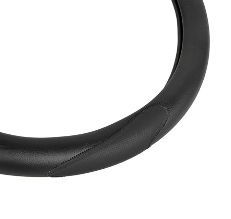 Cubrevolante Sparco Negro 38 cm + Almohadillas de Cinturón-Cubrevolantes-Multishop Uruguay