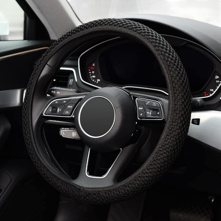 Cubrevolante Universal Elastico Tela-Cubrevolantes-Multishop Uruguay