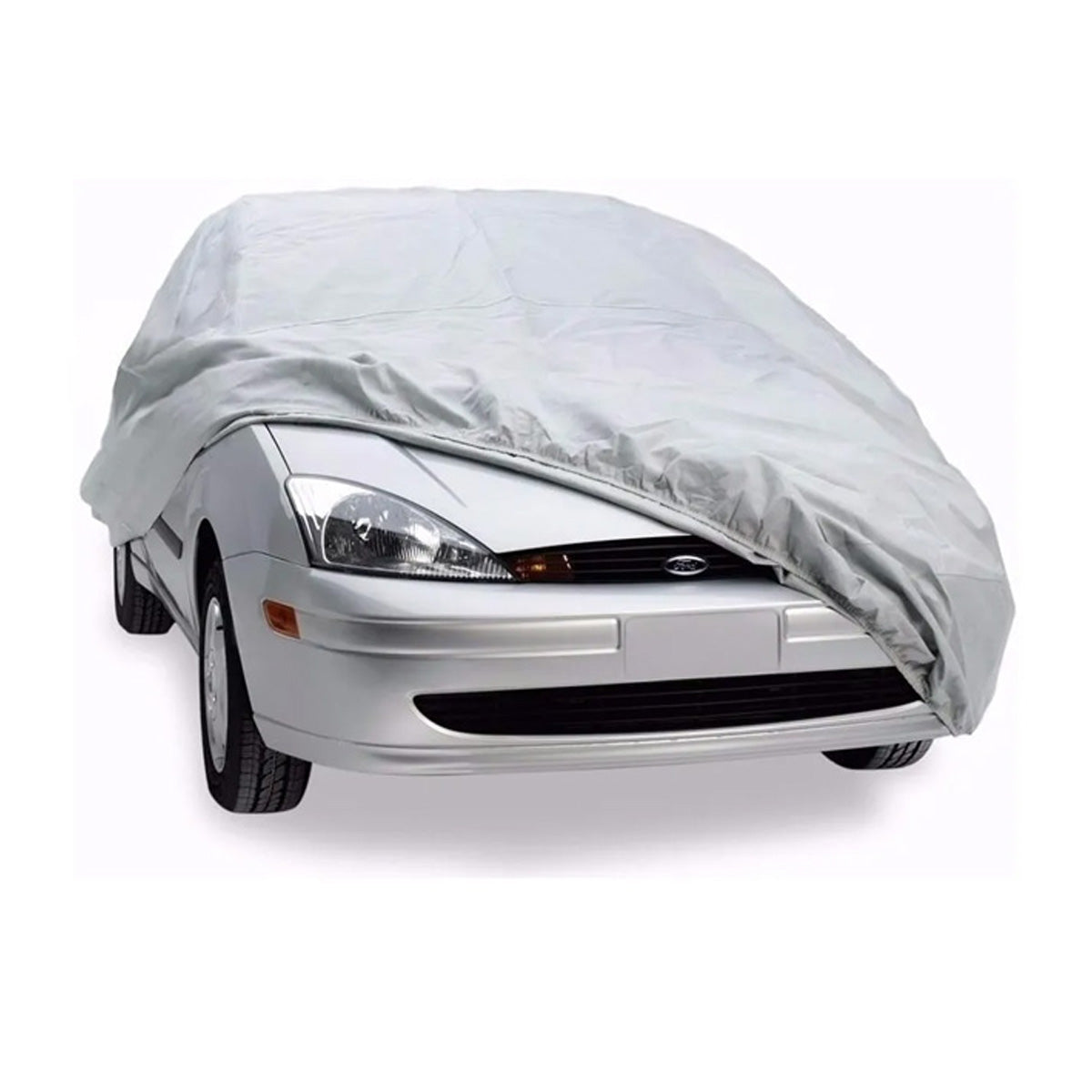 Desempañador Calefactor 12v + Cubreauto + Luz Mate-Kit Invierno-Multishop Uruguay