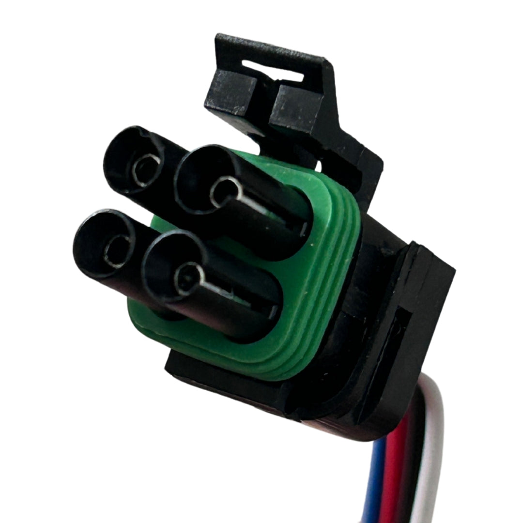 Enchufe hembra 4 vías GM Delphi Packard sellado-Enchufes-Multishop Uruguay