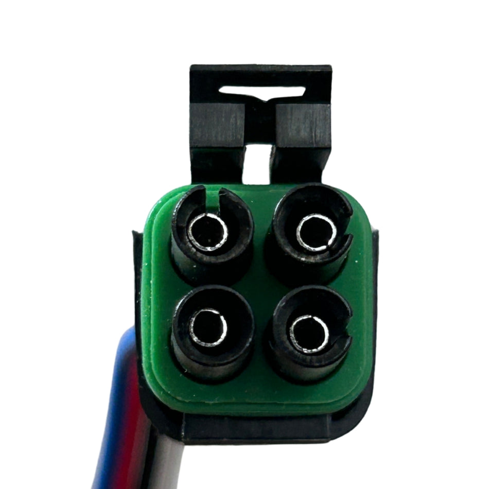 Enchufe hembra 4 vías GM Delphi Packard sellado-Enchufes-Multishop Uruguay