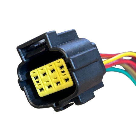 Enchufe hembra 8 vías arnés automotriz sellado-Enchufes-Multishop Uruguay