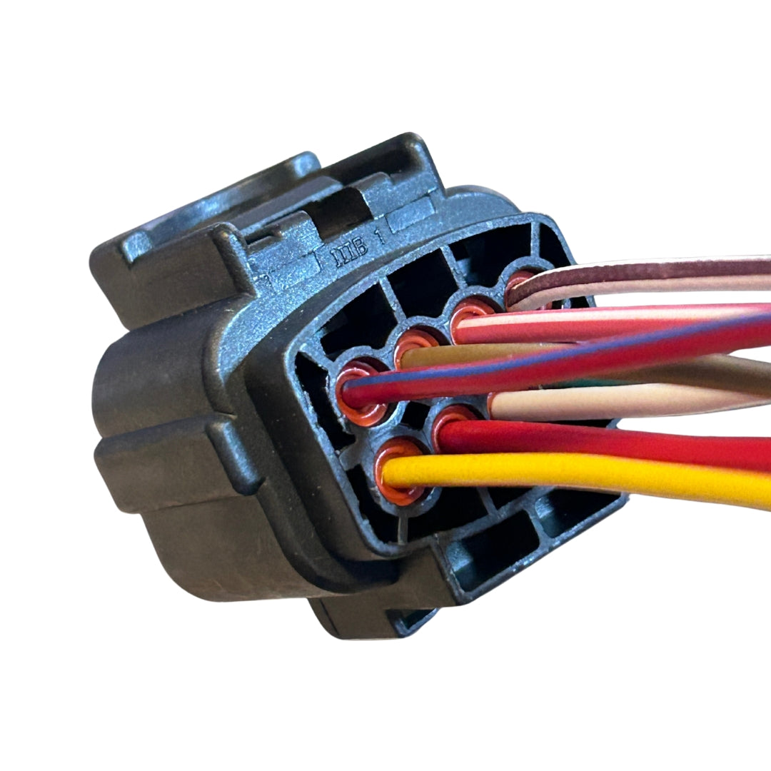 Enchufe hembra 8 vías arnés automotriz sellado-Enchufes-Multishop Uruguay