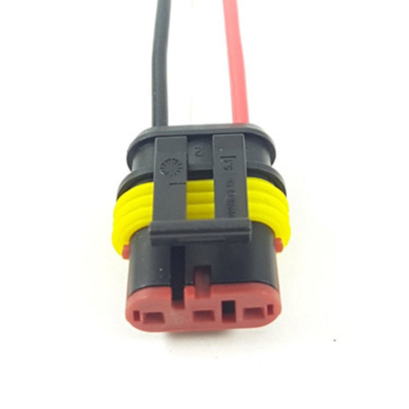 Enchufe Hembra Con Chicote 3 Vias-Enchufes-Multishop Uruguay