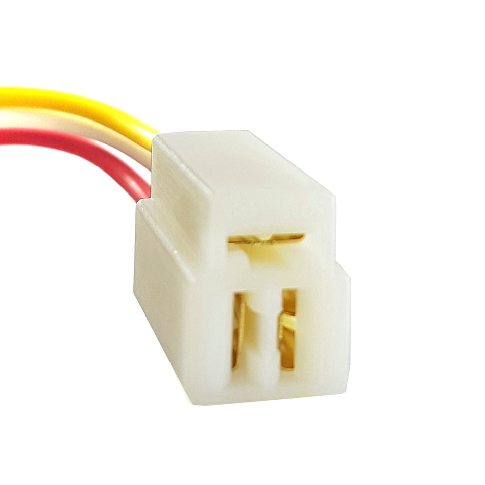Enchufe Hembra Universal 3 Terminales x4 Un-Portalamparas Y Terminales-Multishop Uruguay