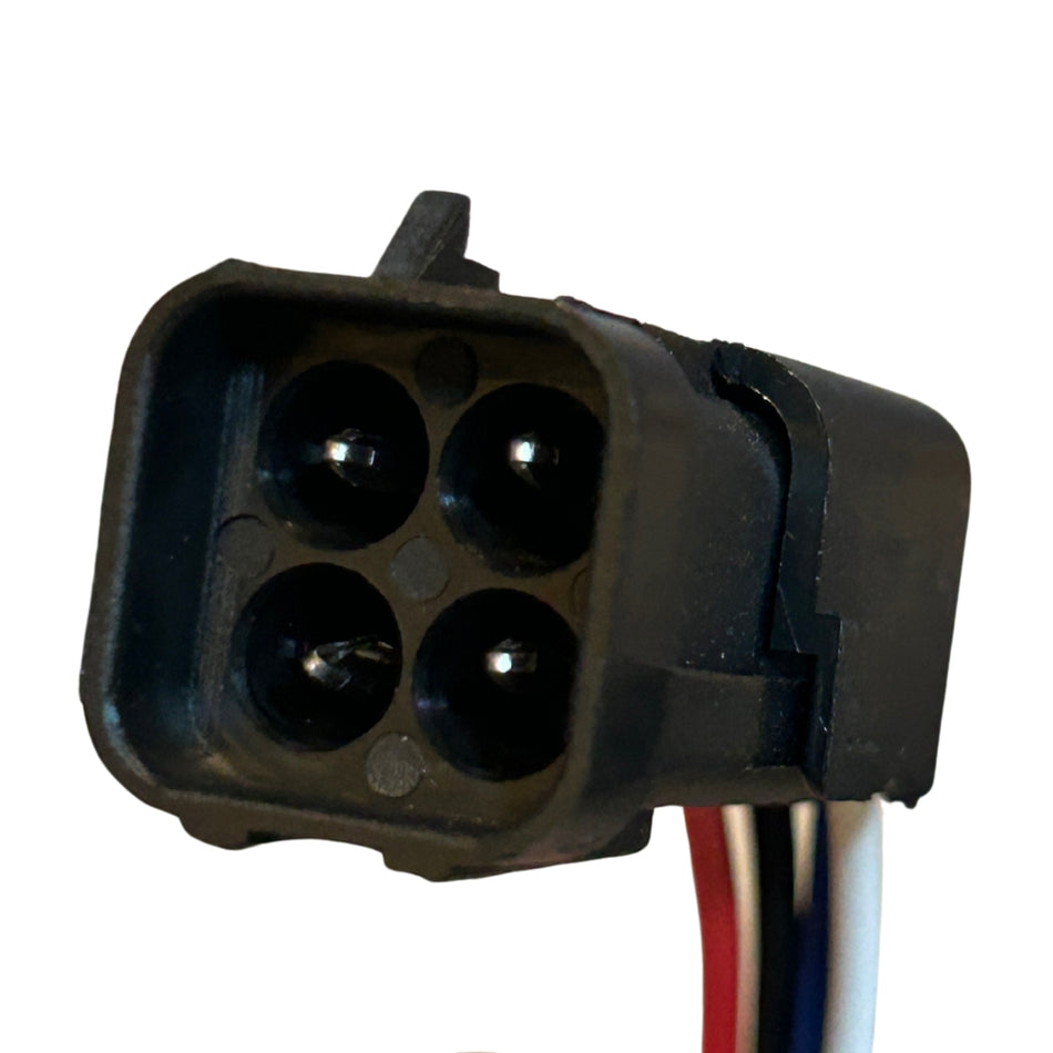 Enchufe macho 4 vías GM Delphi Packard sellado-Enchufes-Multishop Uruguay