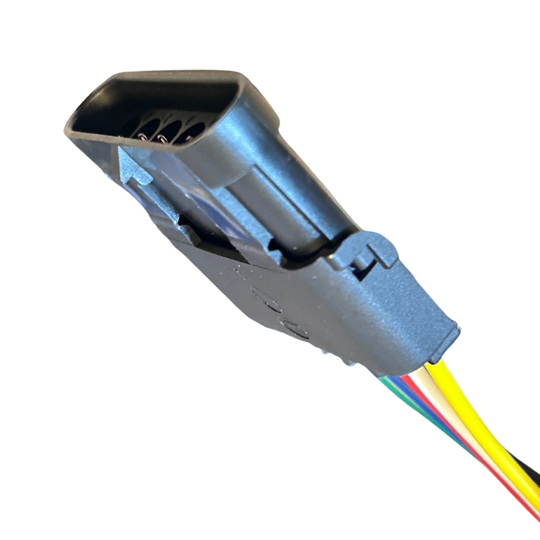 Enchufe macho 6 vías LH-395 para cableado automotriz-Enchufes-Multishop Uruguay