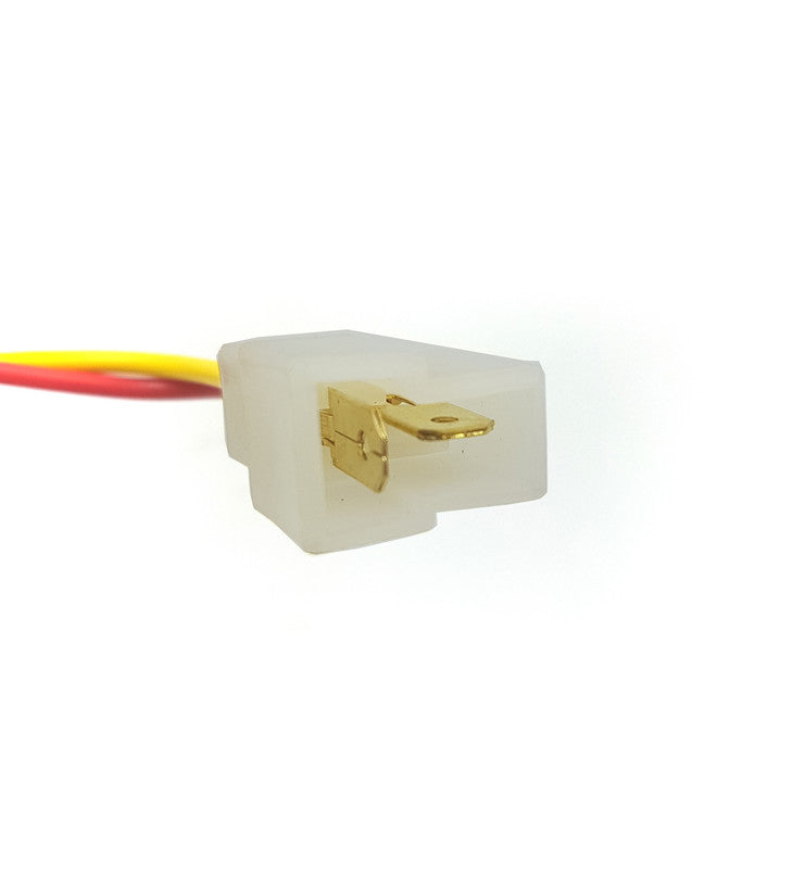 Enchufe Macho Universal 2 Terminales x4 Un.-Portalamparas Y Terminales-Multishop Uruguay