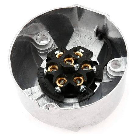 Enchufe Remolque Macho/Hembra de 7 Polos con Tapa-Trailer-Multishop Uruguay