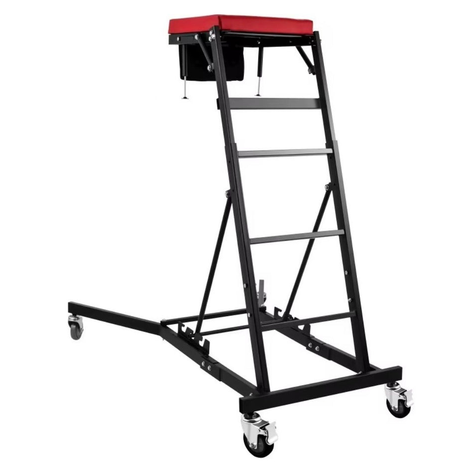 Escalera Plegable con Banco Regulable para Taller-Taller-Multishop Uruguay