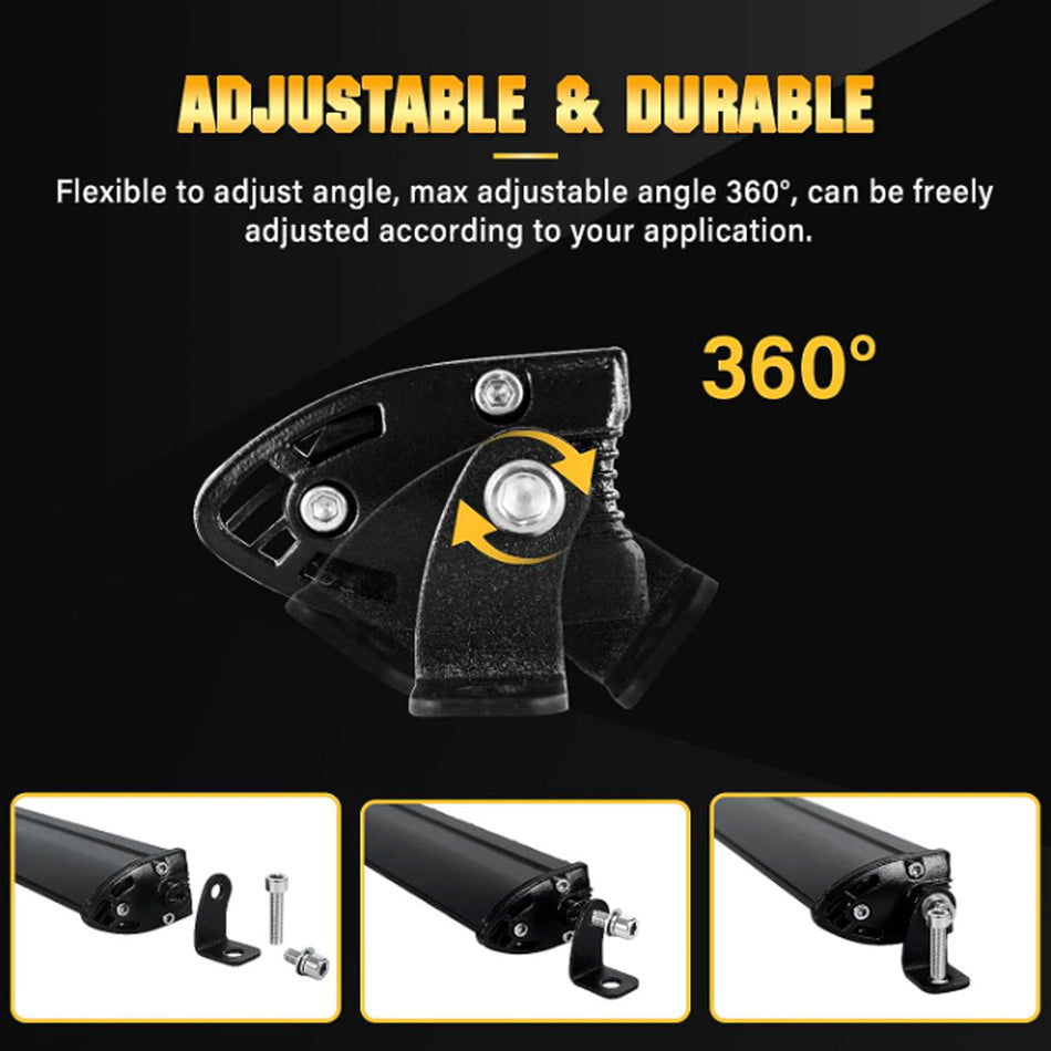 Faro Barra Led Auto Ultrafina-Barras Led-Multishop Uruguay