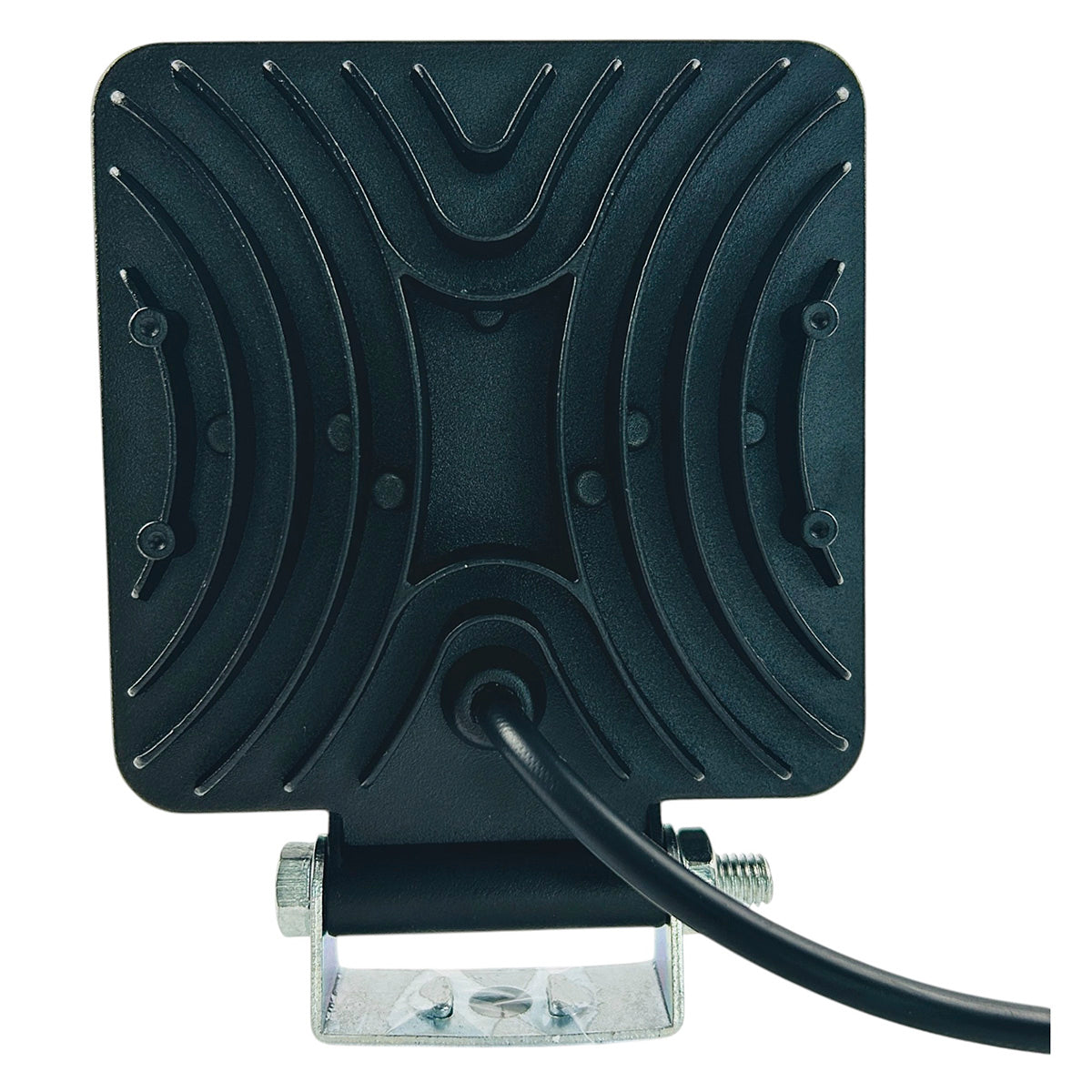 Faro Caminero Cuadrado 18W Alta/Baja/Flash 12/24V-Faro Caminero-Multishop Uruguay