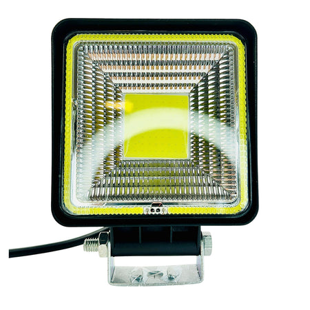 Faro Caminero Cuadrado 18W Alta/Baja/Flash 12/24V-Faro Caminero-Multishop Uruguay