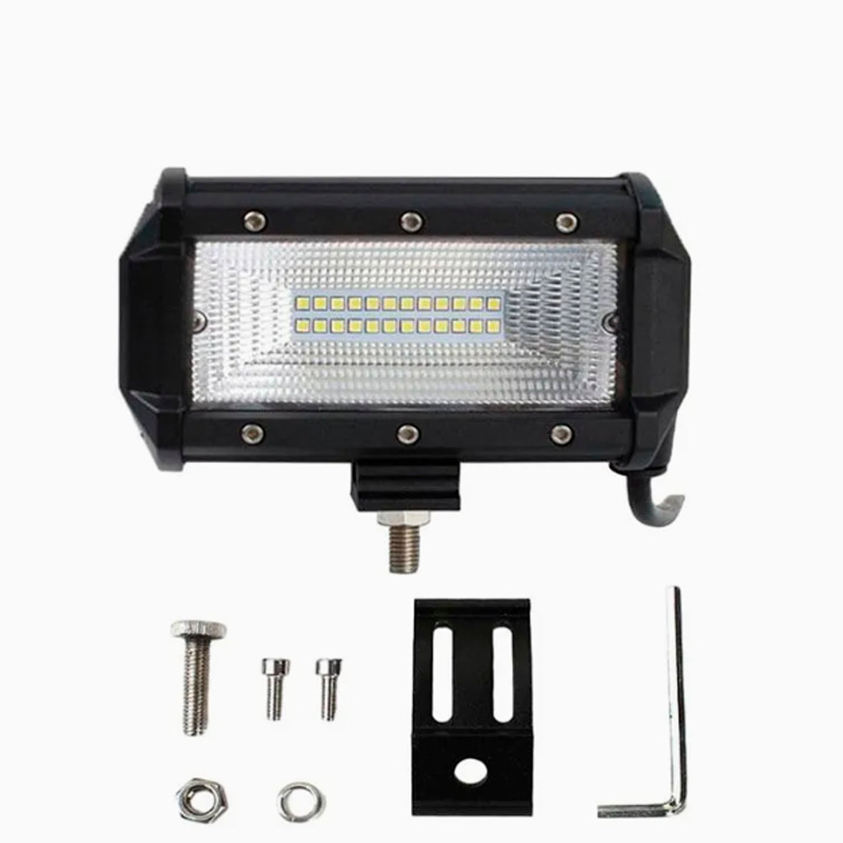 Faro Caminero LED 72W 4” IP67 para SUV y Camiones-Faro Caminero-Multishop Uruguay