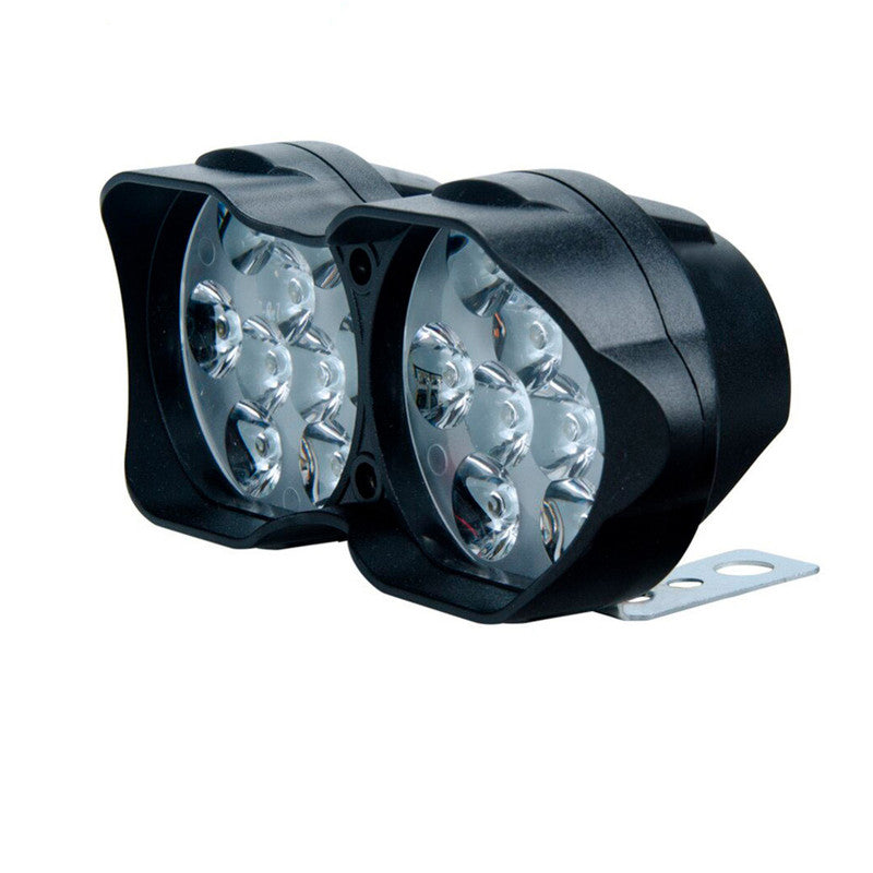 Faro Caminero Led Doble 18 Led-Faro Caminero-Multishop Uruguay