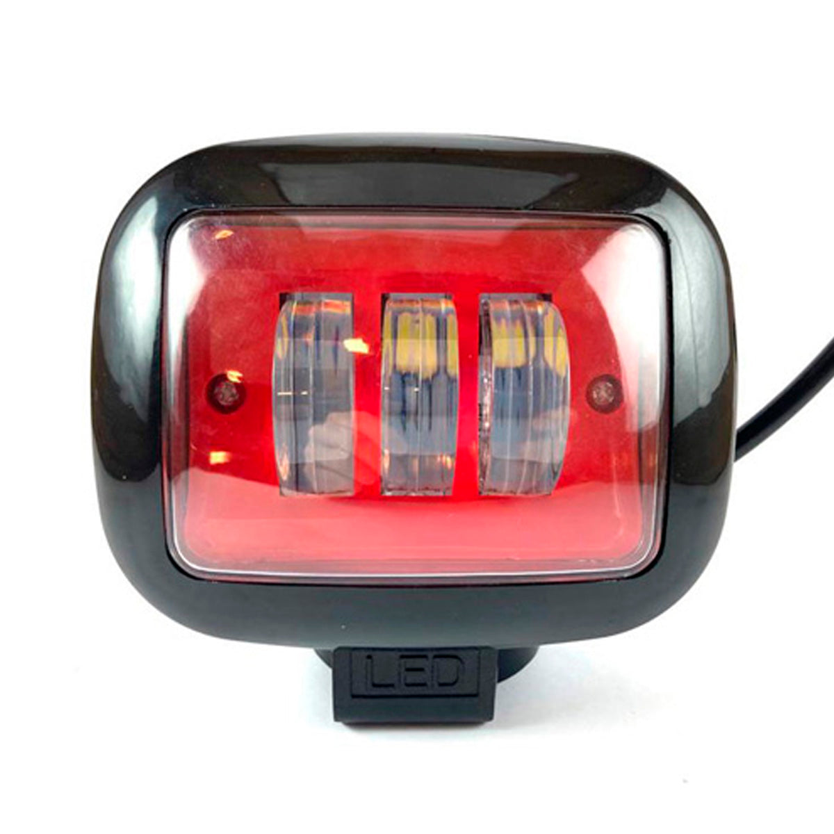 Faro Caminero Rectangular 3 Led-Faro Caminero-Multishop Uruguay