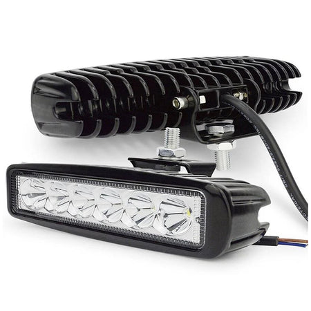 Faro Caminero Rectangular 6 Led 18W-Faro Caminero-Multishop Uruguay