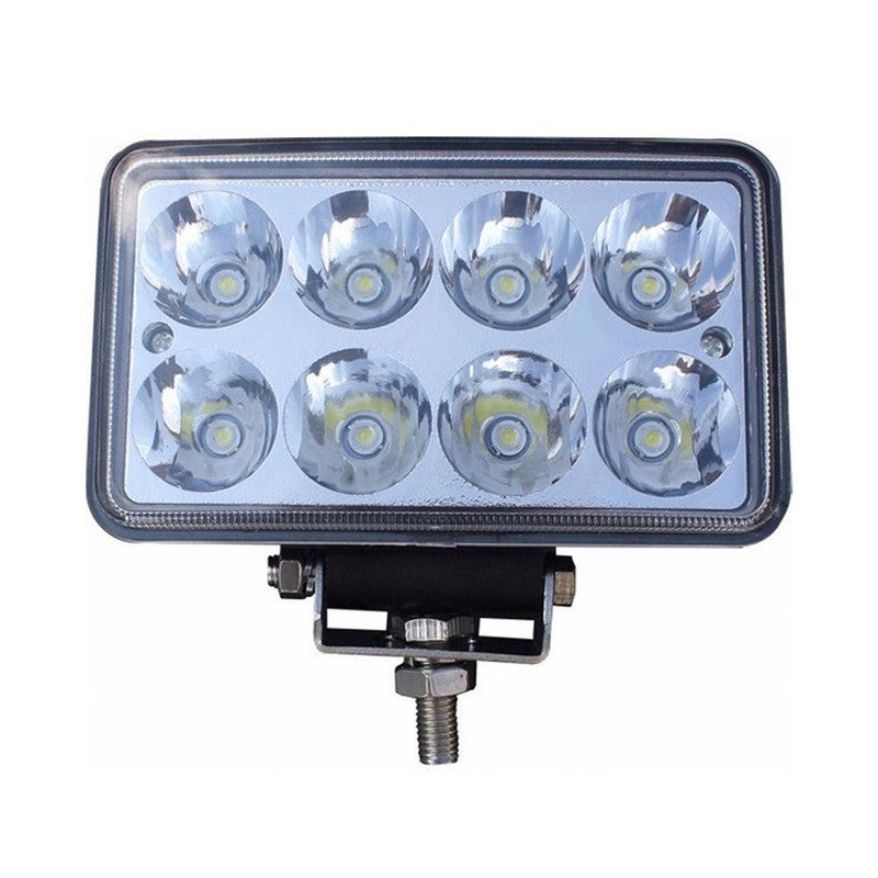Faro Caminero Rectangular 8 Led 24W-Faro Caminero-Multishop Uruguay